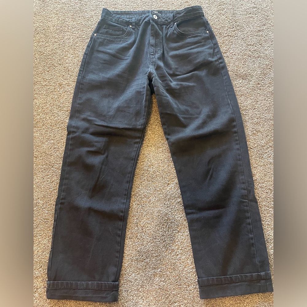 Cotton on women’s Black Long Straight Leg Pants